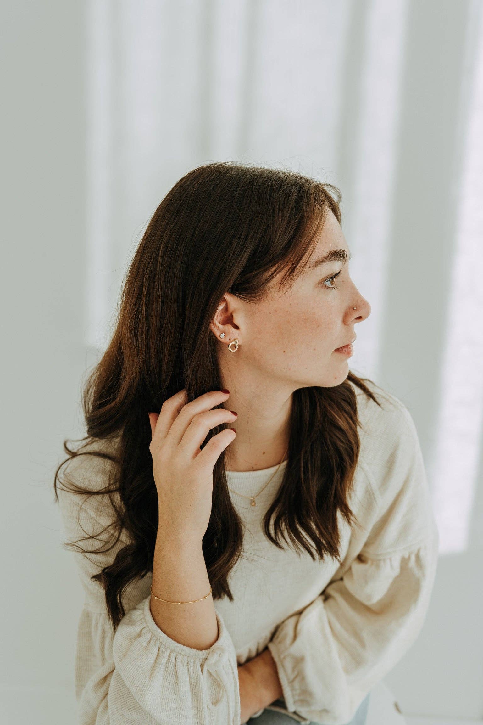Soft Knot Earring