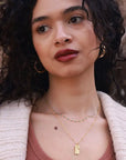 Flower Medallion Necklace