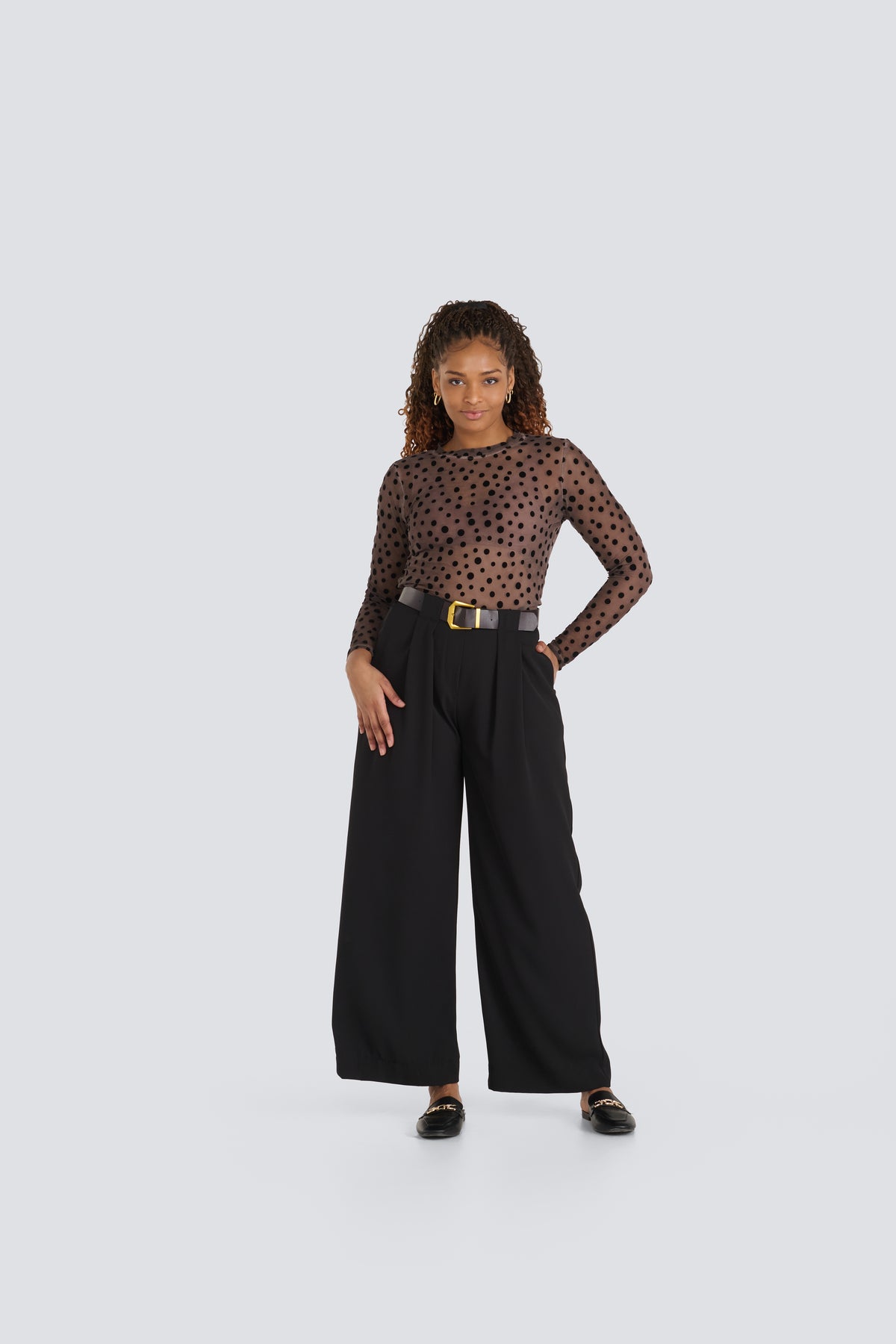 Pleated Trouser