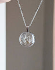Dainty Dandelion Seed Wishing Necklace