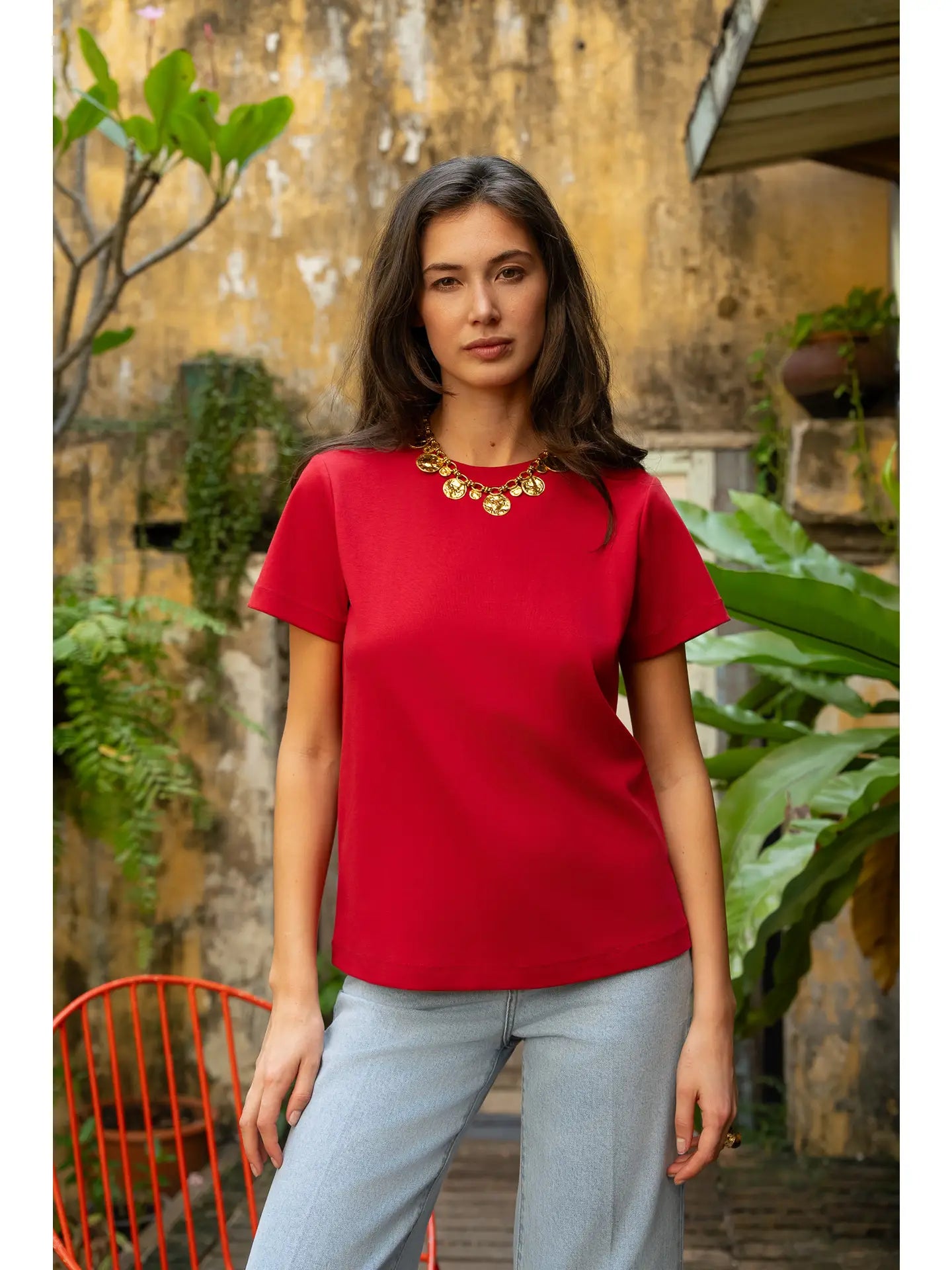 Oni Crew Neck T-Shirt