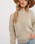 OPENWORK SWEATER PULLOVER