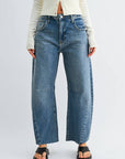Barrel Jean w/ Seams