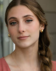 Demure Huggie Hoop Earrings