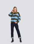 Stripe Cozy Pullover