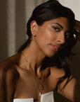 Ascent Earrings Rhodium or Gold