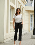 Theodora Solid Jogger