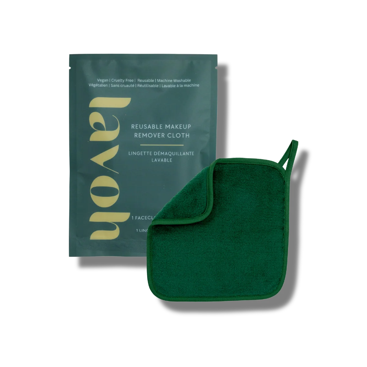 Lavoh Classic Facecloth | Removes All Makeup with Water Emerald