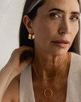 Crush Earrings Rhodium
