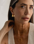 Crush Earrings Gold