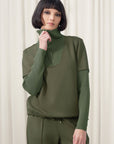 Collar Zip Sweater