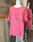 Cotton Floral Front Top