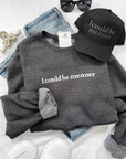 I Could Be Meaner Embroidered Cozy Crew