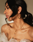 Liv Hoops Large Rhodium