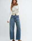 Barrel Jean w/ Seams