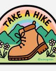 Take A Hike - 3" vinyl sticker