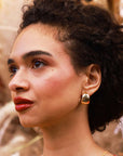 Hammered Vintage Style Hoops