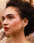 Hammered Vintage Style Hoops