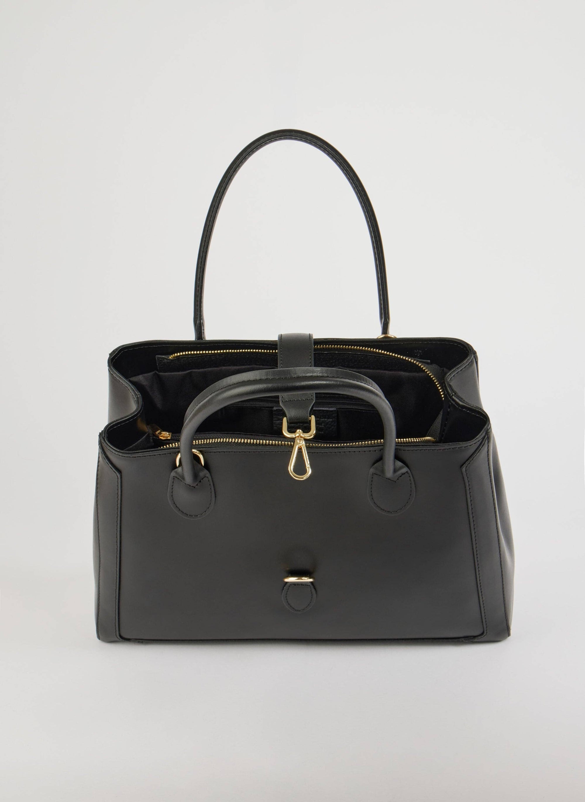 Chloe Bag in Black Brushed Leather