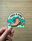 Take A Hike - 3" vinyl sticker