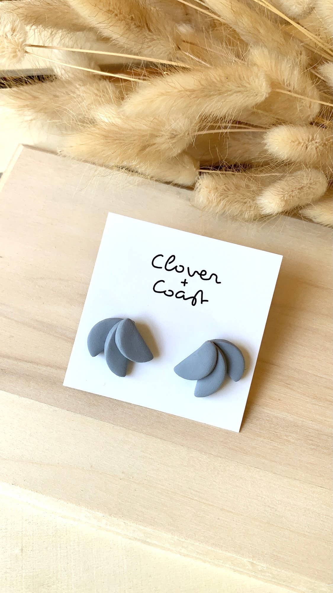 Polymer Clay Fringe Studs