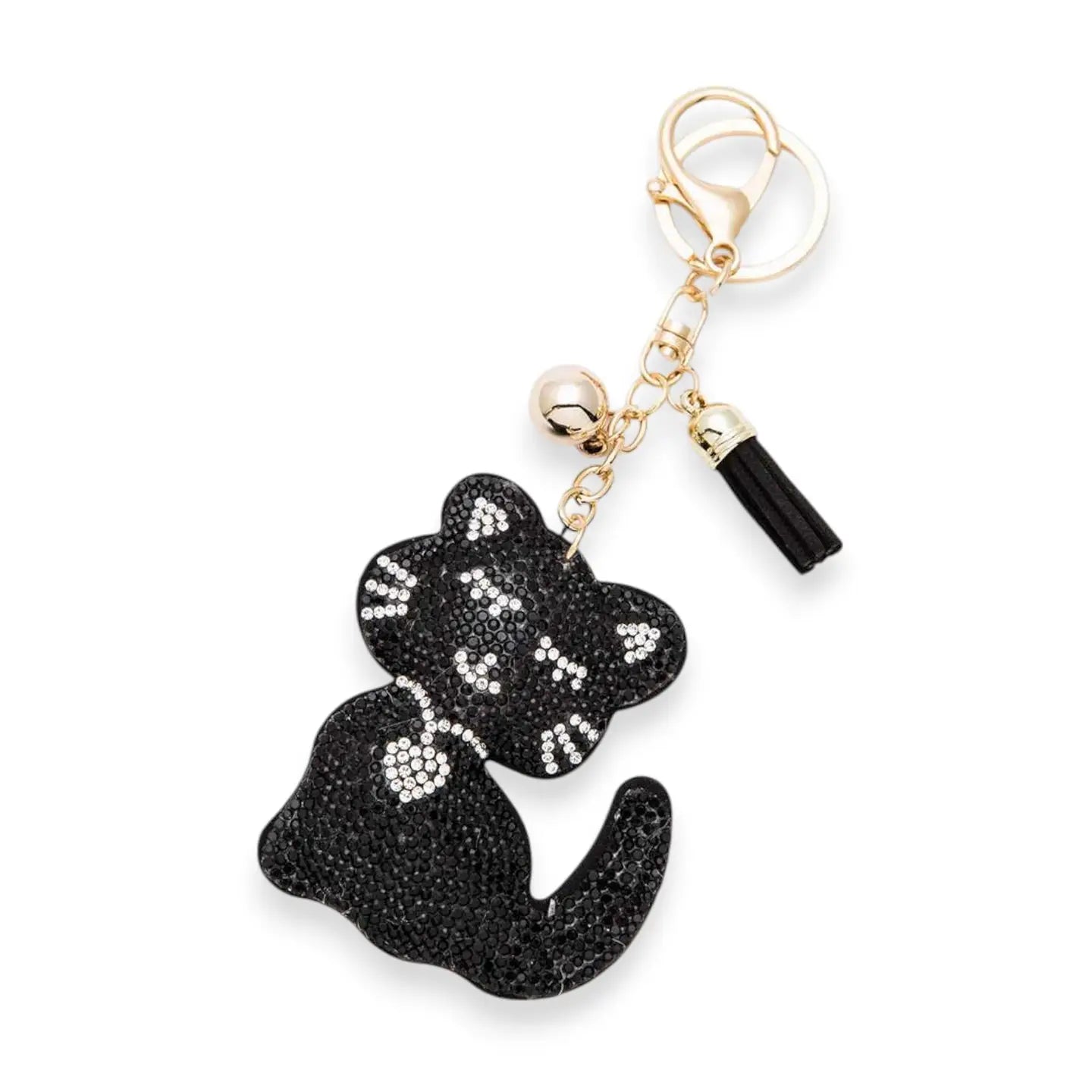 Rhinestone Palm Tree Iconic Key Chain