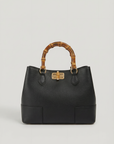 Bamboo Bag in Genuine Dollar Leather – Made in Italy