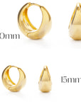 Sofia Huggie Hoops