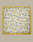 Lemon Silky Feel Bandana Scarf