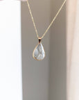 Dainty Dandelion Seed Wishing Necklace