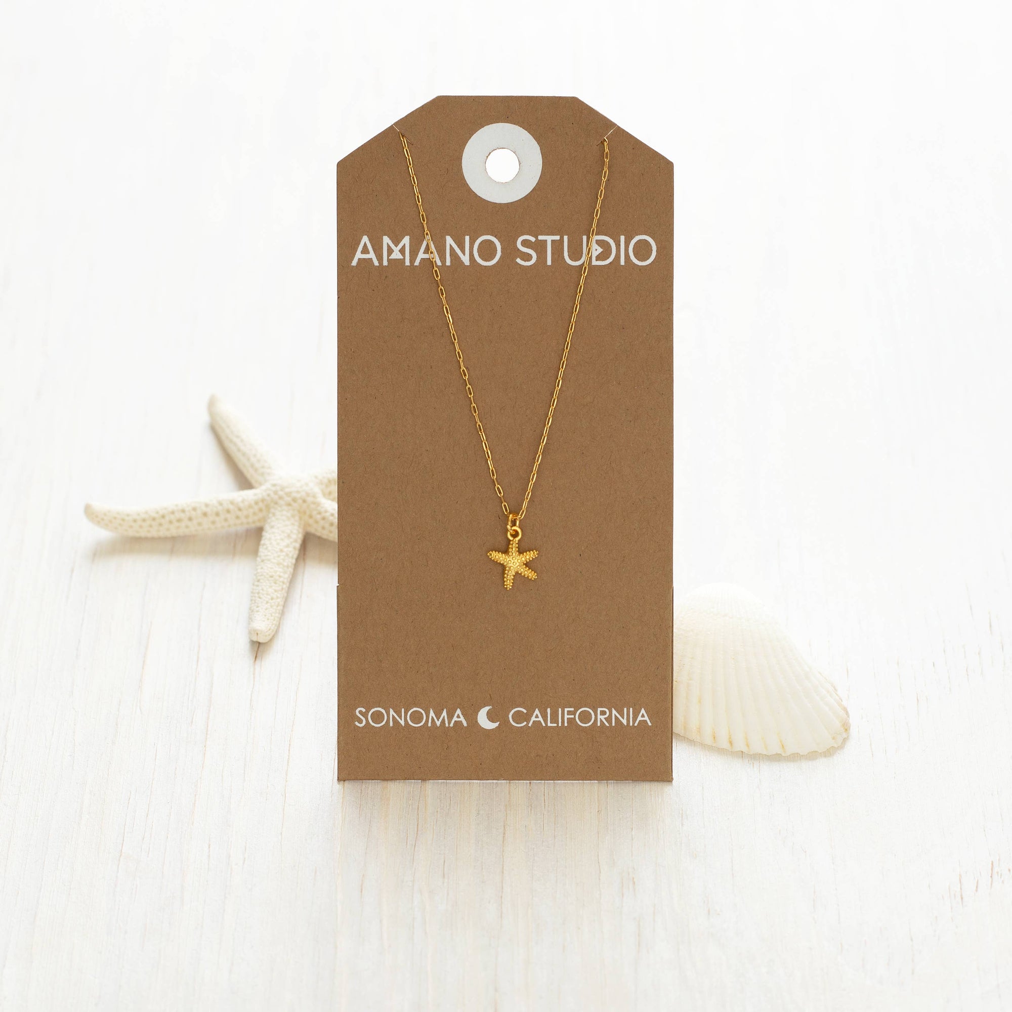 Tiny Starfish Necklace