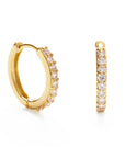 Crystal Hoop Earrings