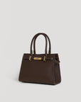 Grace Bag in Dark brown Togo leather