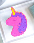 Unicorn  - Bath Bomb with Shoe Charm