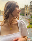 Mexican Folk Heart Necklace