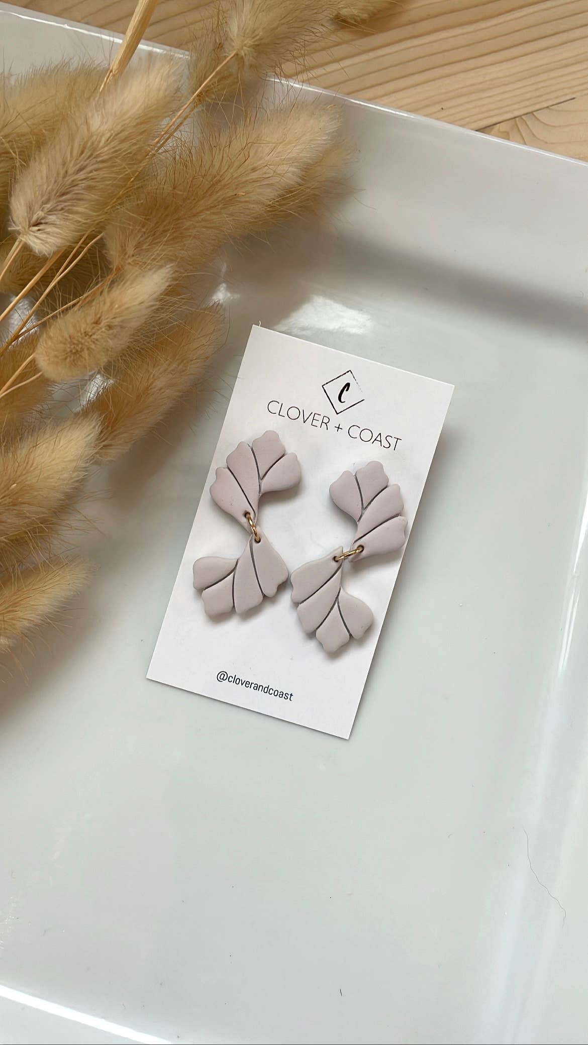 Flora - Polymer Clay Dangle