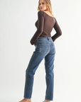 Dark Wash Pencil Jean