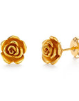 Rose Stud Earrings