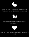 Namaste | Scented Soy Candle | Wood Wick