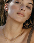 1.5" Classic Hoop Earrings
