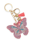 Rhinestone Palm Tree Iconic Key Chain