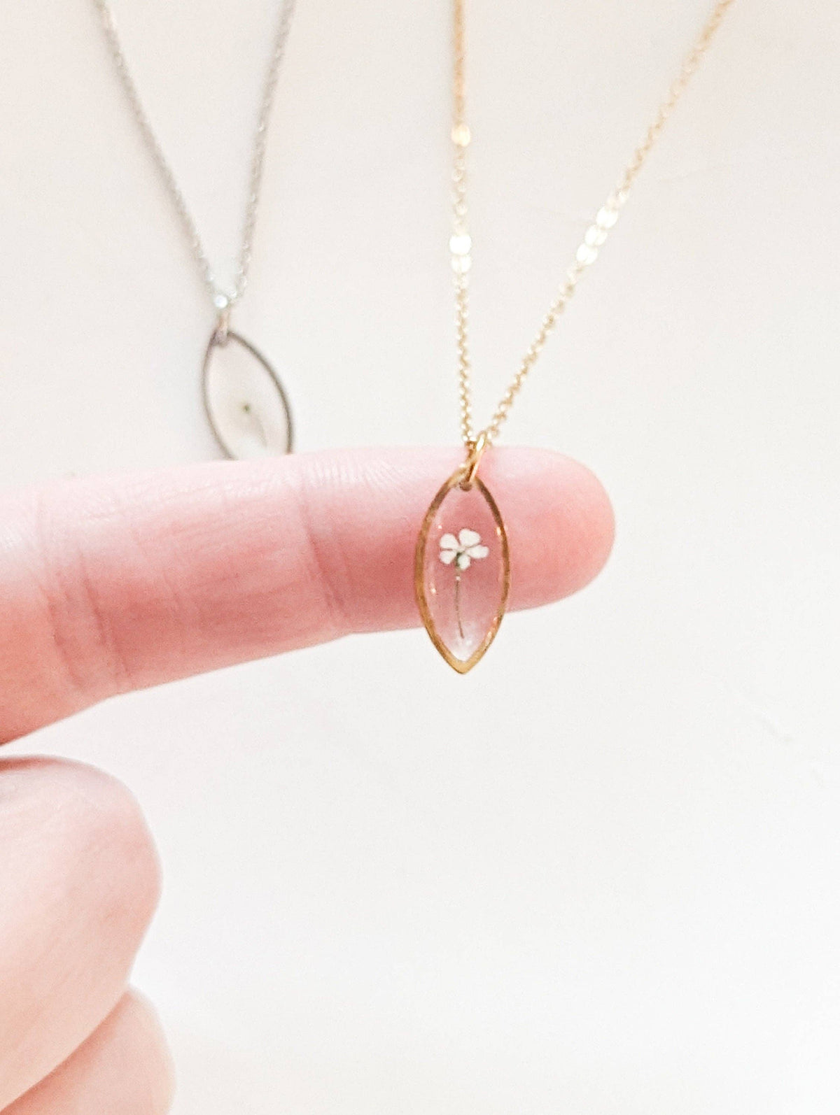 Dainty Marquis Necklace