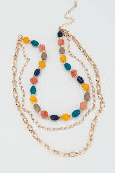 Multi Layer Pendant Necklace