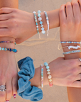 Waveside Braided Pebble Bracelet