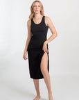 Escape Knit Midi Dress