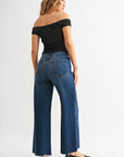 Scissor Cut Wide Leg