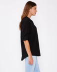 Long Sleeve Plaid Seersucker Button-Down Shirt