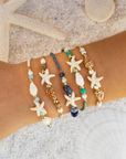 Lost at Sea Braided Sea Star Bracelet