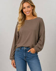 Boatneck Pullover Sweater