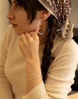 Paperclip Chain Bracelet